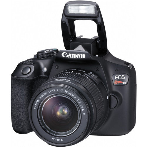 Canon EOS Rebel T6/2000D DSLR Camera with 18-55mm Lens & Additional Accessories