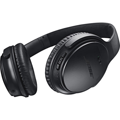 Bose QuietComfort 35 Wireless Headphones, Noise Cancelling- Black
