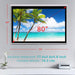 VIVOHOME 80 Inch Manual Pull Down Projector Screen, 16:9 HD Retractable Widescreen Matte for Movie Home Theater Cinema Office Video Game