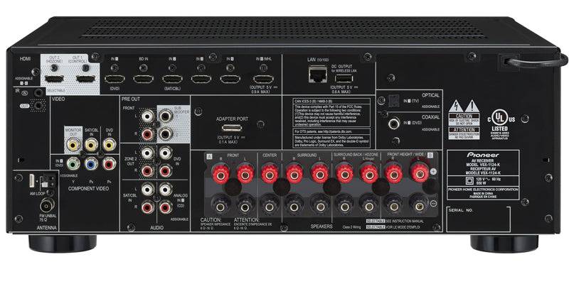 Pioneer VSX-1124-K 7.2-Channel Network AV Receiver