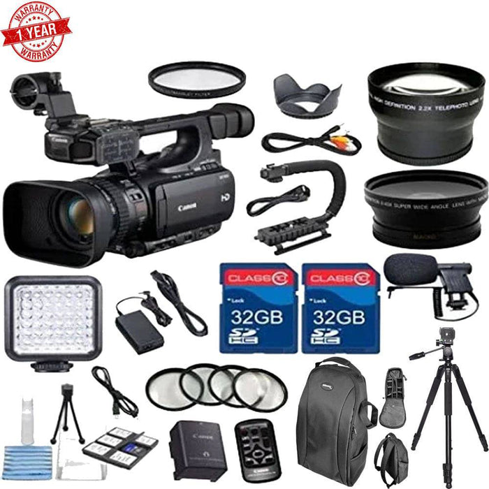 Canon XF100 Professional Camcorder with 10x HD Video lens, Compact Flash (CF) Recording
