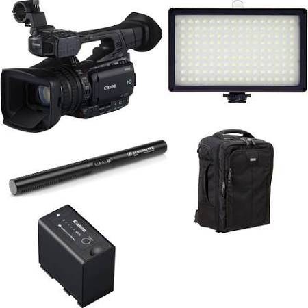 Canon XF205 ENG Backpack Kit, CMOS, 1/3", CF Card SDHC/SDXC, 3G SDI HD SDI HDMI SD SDI