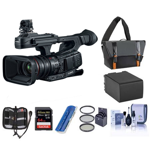 Canon XF705 4K 1" Sensor XF-HEVC H.265 Pro Camcorder w/ Accessory Kit