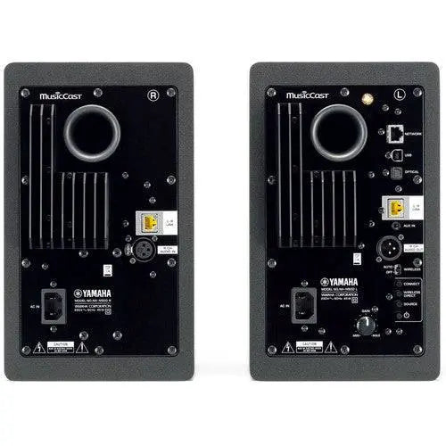 Yamaha NX-N500 MusicCast Powered Network Speaker (Pair, Black)