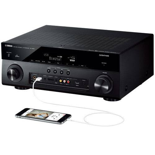 Yamaha AVENTAGE RX-A1050BL 7.2-Channel Network AV Receiver (Black)