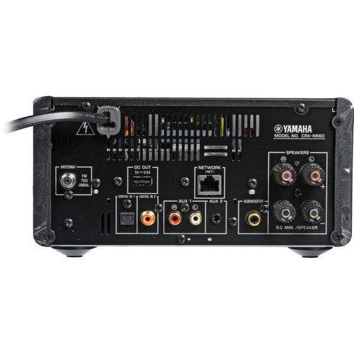 Yamaha CRX-N560BL Network CD Receiver (Black)