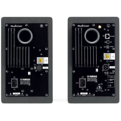 Yamaha NX-N500 MusicCast Powered Network Speaker (Pair, Black)