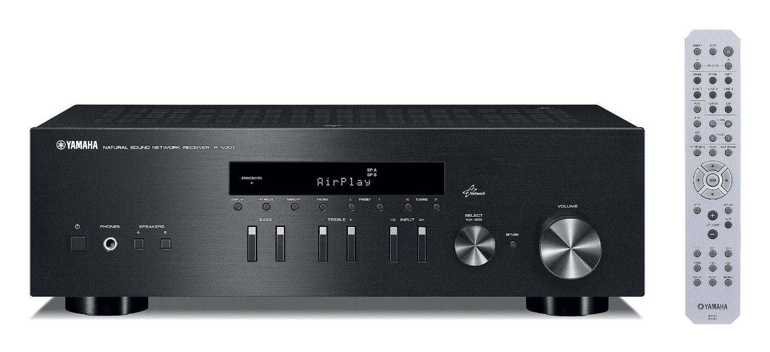 Yamaha R-N301BL 2-Channel Network Receiver (Black)