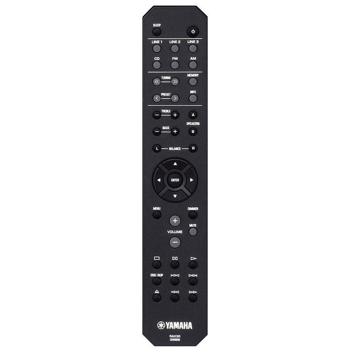 Yamaha R-S201 Stereo Receiver (Black)