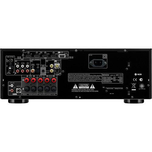 Denon AVR-1312 5.1-Channel AV Surround Receiver - Open Box