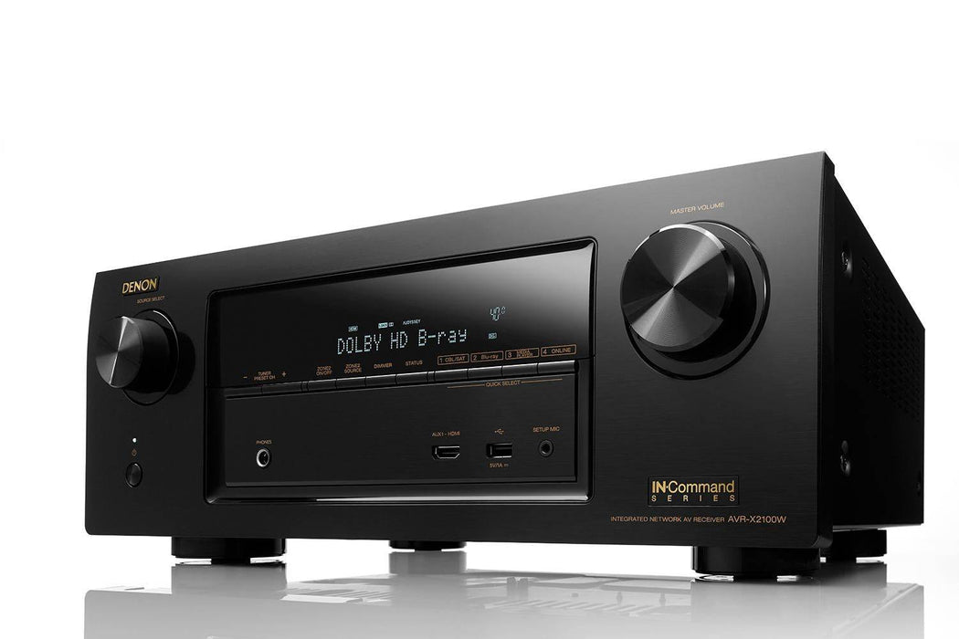 Denon IN-Command Series AVR-X1100W 7.2-Channel Network AV Receiver