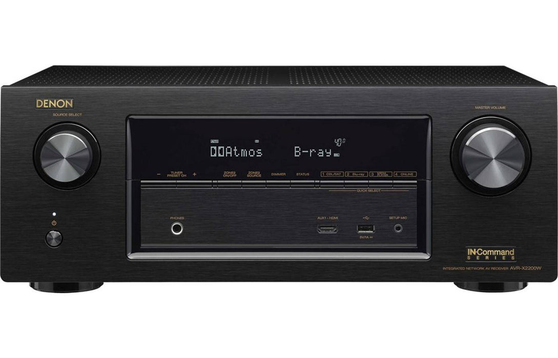 Denon IN-Command Series AVR-X2200W 7.2-Channel Network AV Receiver