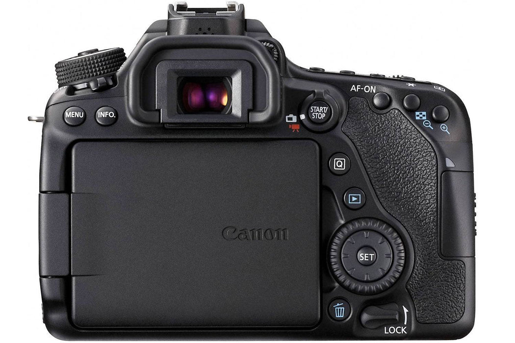 Canon EOS 80D Digital SLR Camera Kit with 18-55mm STM + Sigma 70-300mm Zoom Lens , super telephoto Lens Accessory Bundle