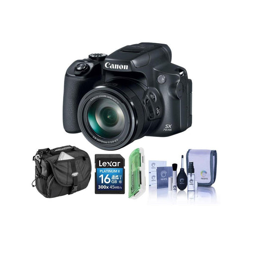 Canon PowerShot SX70 HS 20.3MP Digital Camera With Free Accessory Bundle