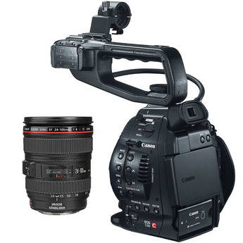 Canon EOS C100 Cinema EOS Camera w/Canon 24-105mm lens Bundle