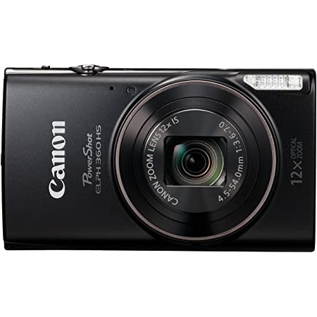 Canon PowerShot IXUS 285/ELPH 360 Camera (Mix Colors) Extra Battery Tripod Case -16GB Kit