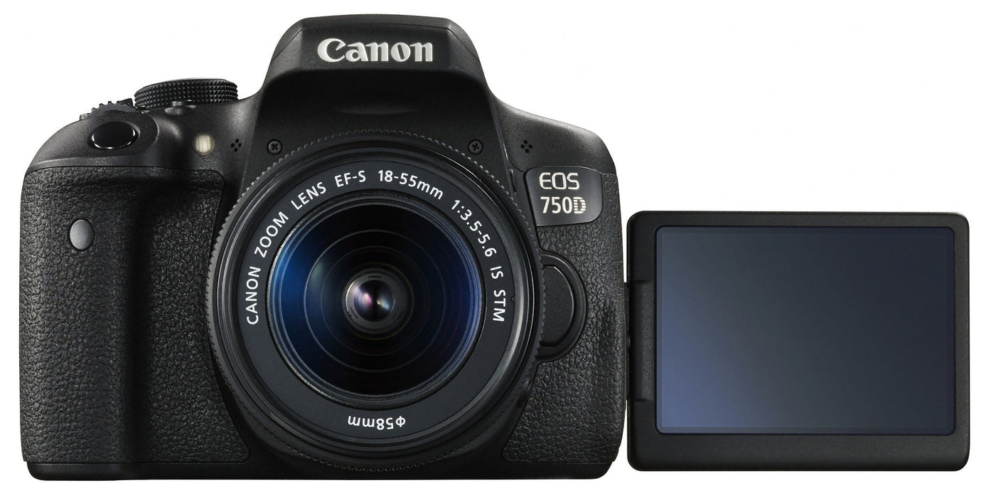 Canon EOS Rebel T6i/800D DSLR Camera with 18-55mm Lens with Additional Accessories Bundle