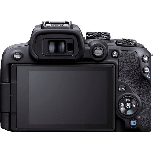 Canon EOS R10 Mirrorless Digital Camera with RF-S 18-45mm f/4.5-6.3 is STM Lens + 75-300mm F/4-5.6 III Lens + 50mm f/1.8 STM Lens + 128GB Memory + Case + Tripod + Filters 43pc Bundle - NJ Accessory/Buy Direct & Save