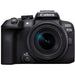 Canon EOS R10 Mirrorless Digital Camera with RF-S 18-45mm f/4.5-6.3 is STM Lens + 75-300mm F/4-5.6 III Lens + 50mm f/1.8 STM Lens + 128GB Memory + Case + Tripod + Filters 43pc Bundle - NJ Accessory/Buy Direct & Save