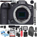 Canon EOS R7 Mirrorless Digital Camera (Body Only) with Microphone | LED Light | Monopod | Backpack &amp; More Bundle