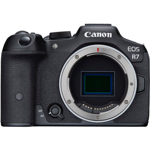 Canon EOS R7 Mirrorless Digital Camera with Canon RF 600mm f/11 IS STM with 64GB Additional Accessories Bundle