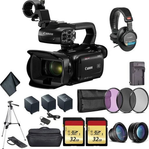 Canon XA60 Professional UHD 4K Camcorder Advanced Bundle