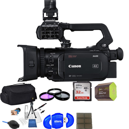 Canon XA60 Professional UHD 4K Camcorder Basic Bundle