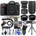Nikon D500 DSLR Camera with -15mm - Nikon 50mm f/1.8D - Nikon 70-300mm G - 128GB -AF Flash Bundle