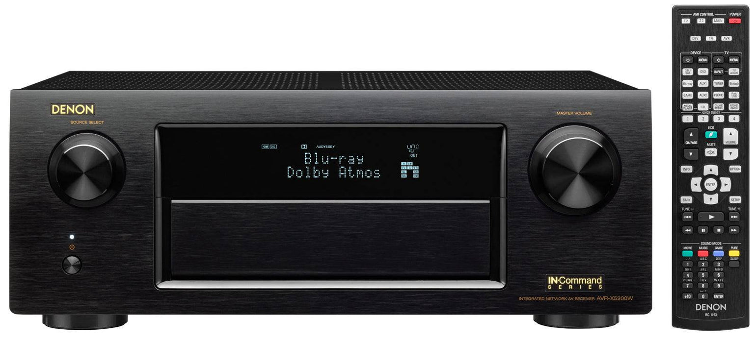 Denon IN-Command Series AVR-X5200W 9.2-Channel Network AV Receiver
