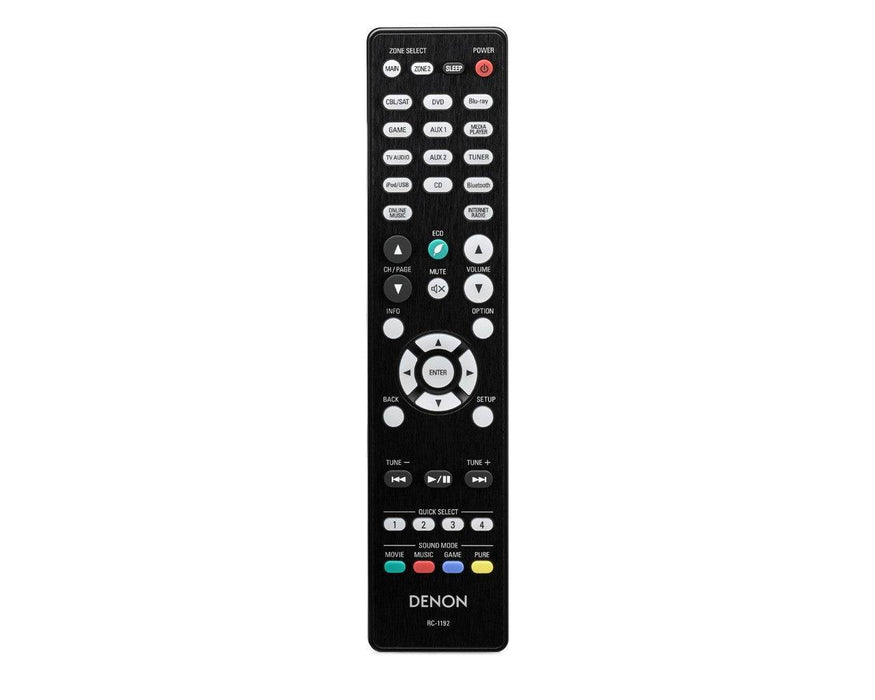 Denon IN-Command Series AVR-X2100W 7.2-Channel Network AV Receiver