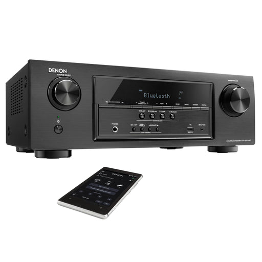 Denon AVR-S510BT 5.2 Channel Full 4K Ultra HD A/V Receiver
