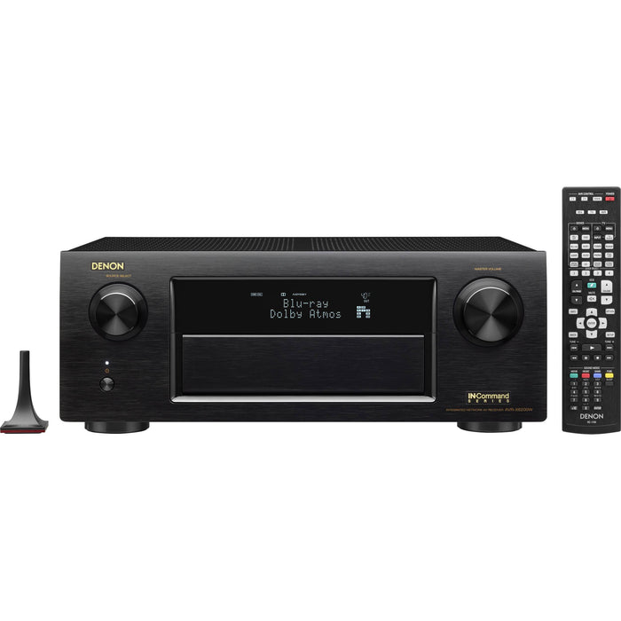 Denon IN-Command AVR-X6200W 9.2-Channel Network A/V Receiver (Black)