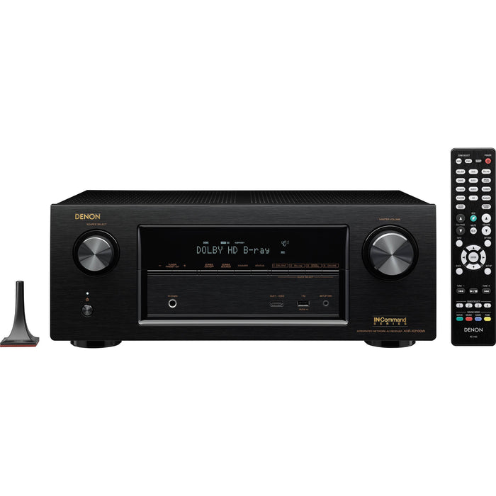 Denon IN-Command Series AVR-X2100W 7.2-Channel Network AV Receiver