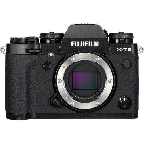 FUJIFILM X-T3 Mirrorless Digital Camera (Black) Basic Bundle