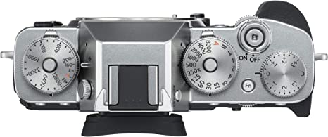 FUJIFILM X-T3 Mirrorless Digital Camera (Body Only, Silver) + 64GB Memory Card + Extra Batteries + More