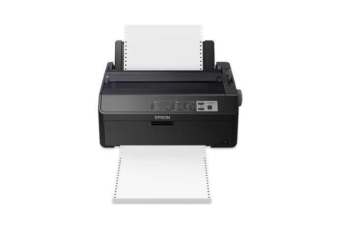 Epson FX-890II USB/Parallel Impact Monochrome Dot Matrix Printer, Black - NJ Accessory/Buy Direct & Save