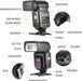 GODOX TT520II Universal On-Camera Flash Electronic Speedlite AT-16 2.4G Wireless Trigger Transmitter Guide Number 33 S1 S2 Modes Replacement for Canon Nikon Pentax