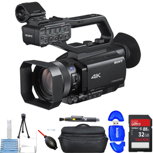 Sony HXR-NX80 Full HD XDCAM with HDR & Fast Hybrid AF 32GB Starter Bundle