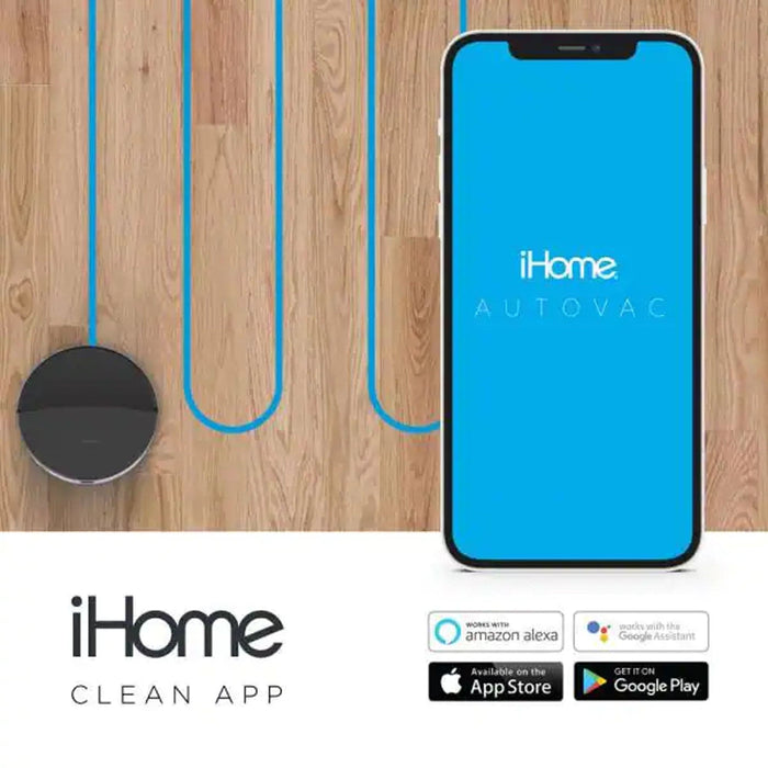 Autovac Eclipse Robotic Vacuum Cleaner Mop Enabled with Mapping, Wi-Fi