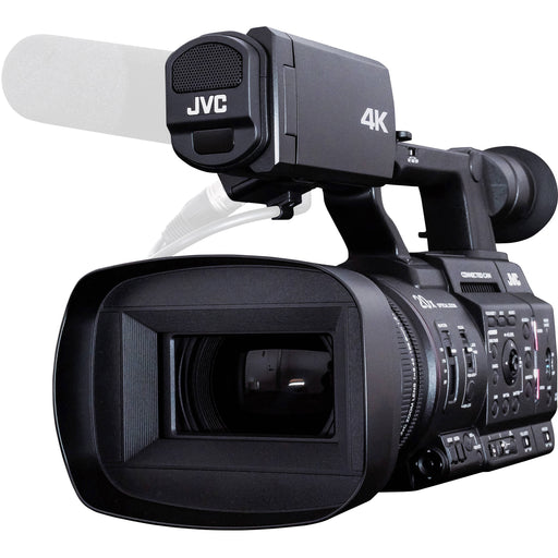 JVC GY-HC550 Handheld Connected Cam 1" 4K Broadcast Camcorder with 2X Sandisk Extreme Pro 64GB MC, Filter Kits, Close-UP kit, Pro Led Light Bundle