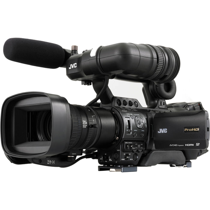 JVC GY-HM850U ProHD Compact Shoulder Mount Camera with Fujinon 20x Lens DELUXE STARTER KIT