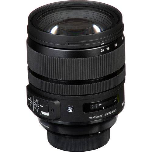 Sigma 24-70mm f/2.8 DG OS HSM Art Lens for Canon EF W/ Filters And More