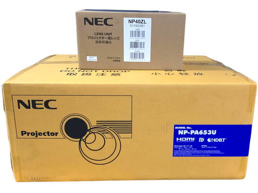 NEC NP-PA653U Projector - W/Lens NEC NP40ZL