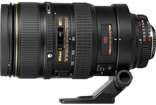 Nikon AF-S NIKKOR 80-400mm f/4.5-5.6G ED VR Lens USA Manf. Part # 2208