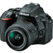 Nikon D5500/D5600 DSLR Camera with 18-55mm VR II Lens (Black)