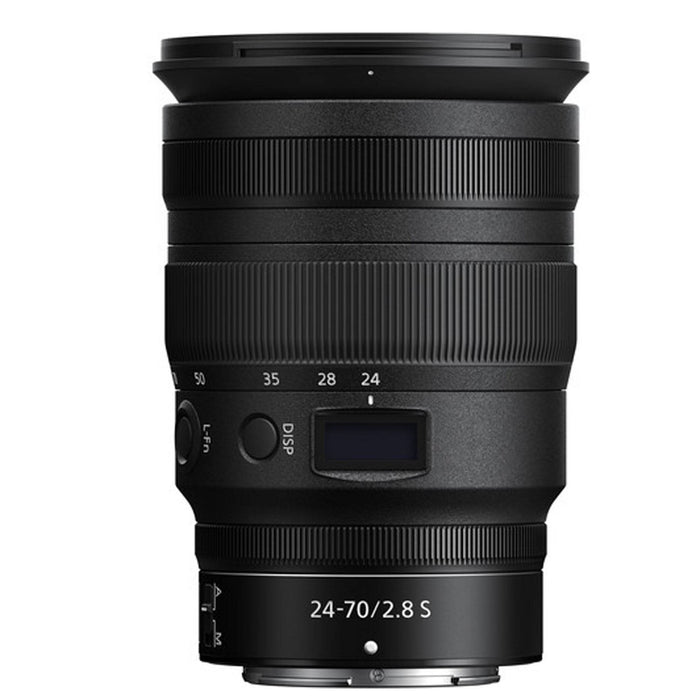 Nikon NIKKOR Z 24-70mm f/2.8 S Lens with Monopod, Filter Kit &amp; Accessories Bundle