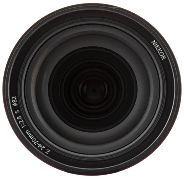 Nikon NIKKOR Z 24-70mm f/2.8 S Lens with Backpack + Extension Kit + Filter Set &amp; Accessory Bundlle