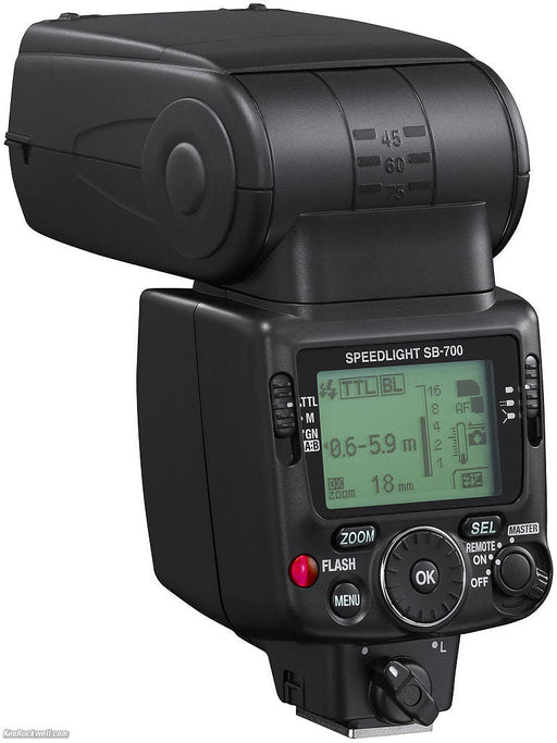 Nikon SB-700 AF Speedlight with EZ-Flip Gel Set | Batteries | SoftBox &amp; Light Bouncer Package
