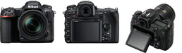 Nikon D500 DSLR Camera with -15mm - Nikon 50mm f/1.8D - Nikon 70-300mm G - 128GB -AF Flash Bundle