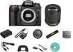 Nikon D7000/D7500 DSLR Camera with Nikon 18-105mm DX VR Lens with Sandisk 32GB MC | UV Filter | Cleaning Kit | 3 Year Extended Warranty Bundle